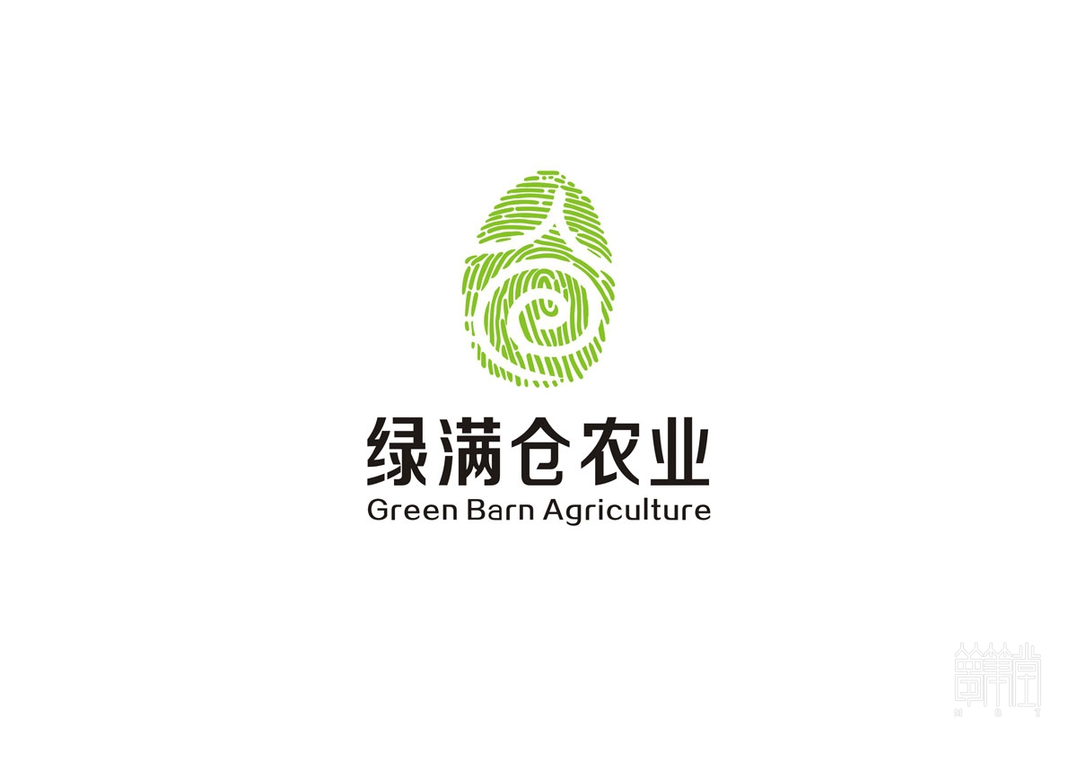 綠滿倉農(nóng)業(yè)LOGO設(shè)計