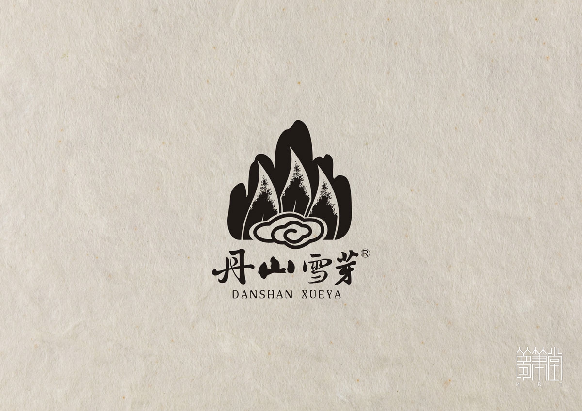 丹山雪芽茶葉LOGO設(shè)計