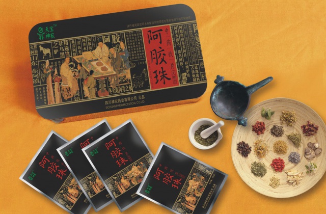 產(chǎn)品包裝-神農(nóng)藥業(yè)阿膠糕包裝設(shè)計(jì)