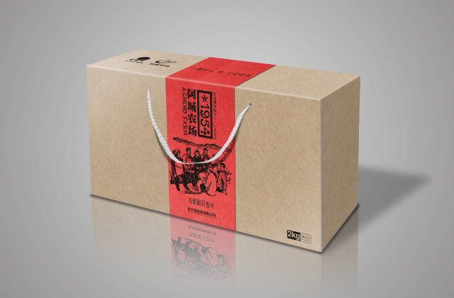 產(chǎn)品包裝-阿城農(nóng)場(chǎng)大米包裝設(shè)計(jì)