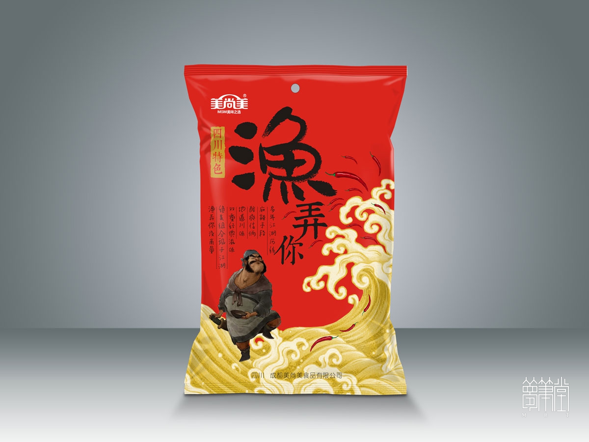 美商美魚調料包裝設計