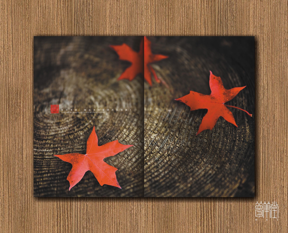 遠(yuǎn)紅楓林畫冊(cè)設(shè)計(jì)