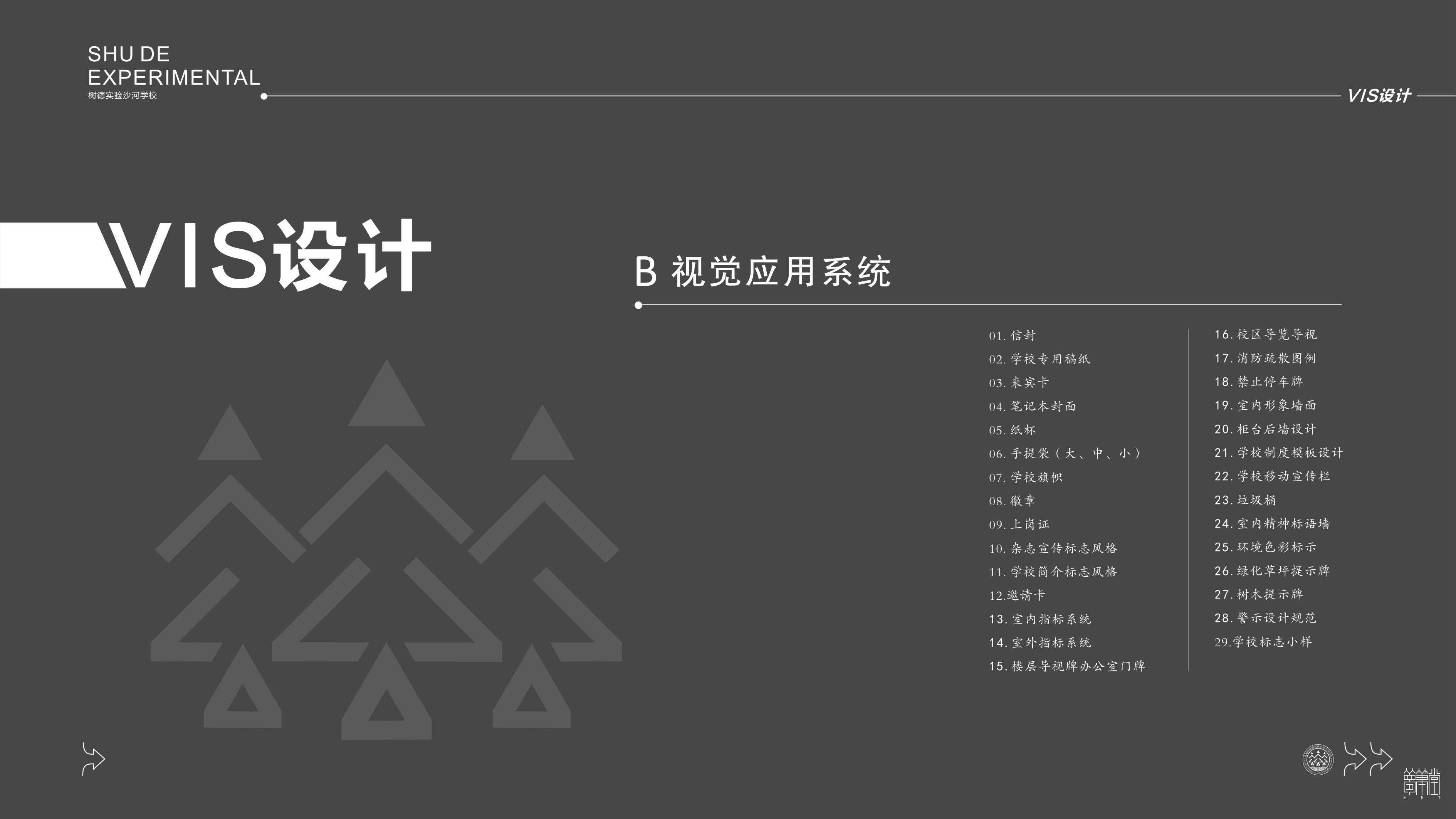 成都市沙河中學校?VI設(shè)計