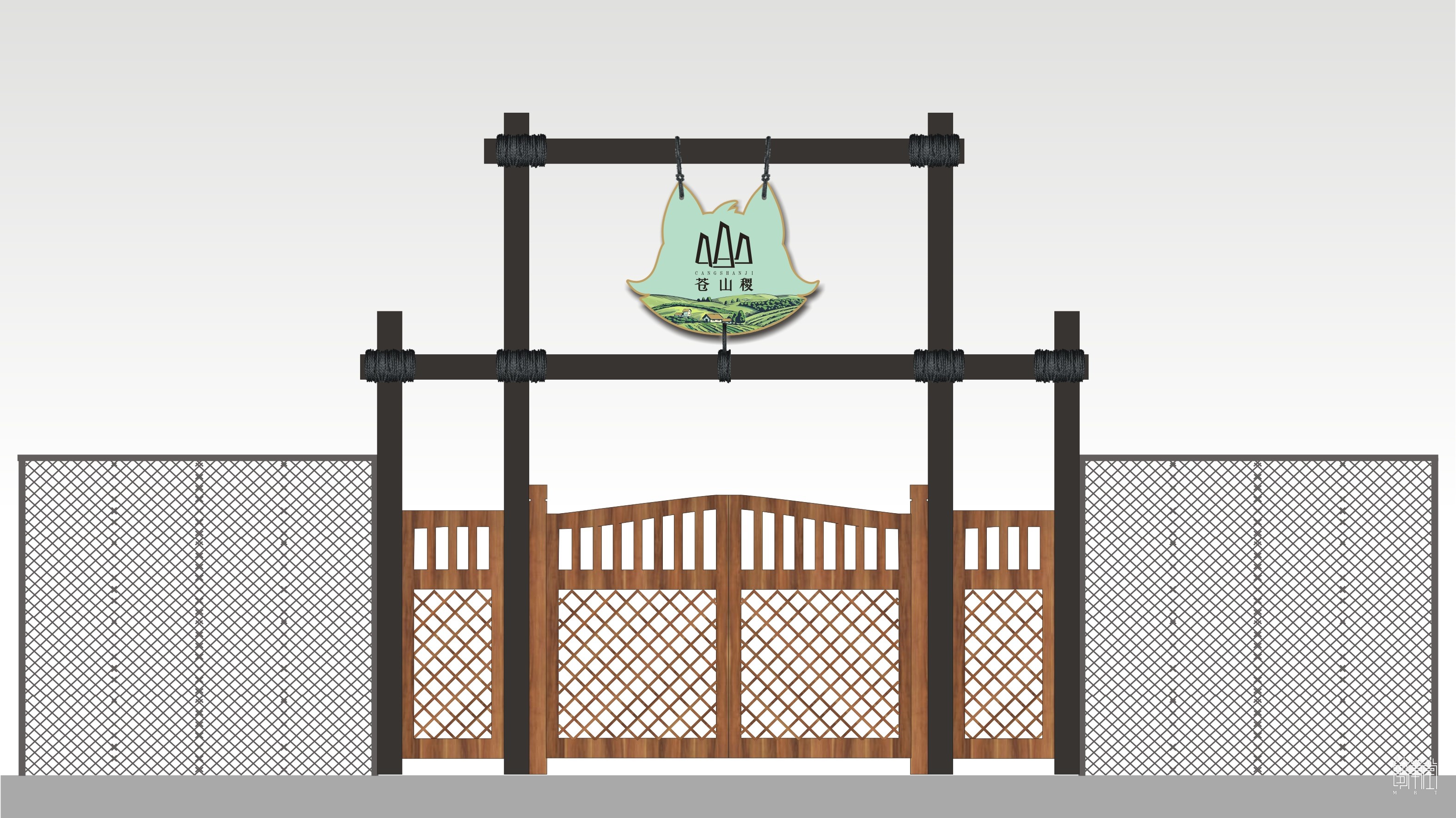 蒼山稷農(nóng)業(yè)物流中心視覺(jué)設(shè)計(jì)